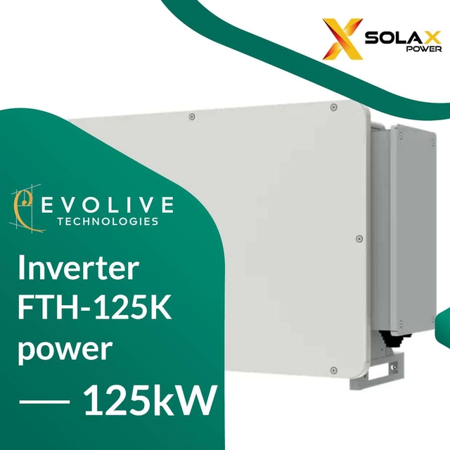 Inverter di rete Solax X3-FTH-125K