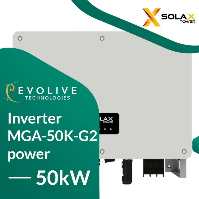 Inverter di rete Solax X3-MGA-50K-G2