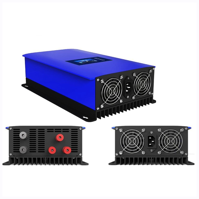 Inverter eolico on-grid 2000W con carico resistivo