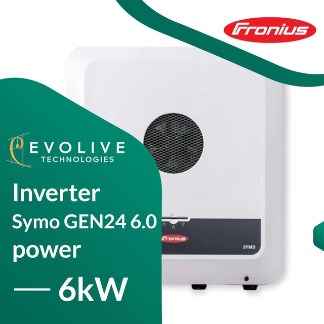 Inverter FRONIUS Symo GEN24 6.0 Plus
