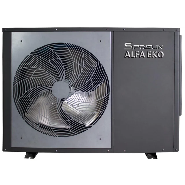 Inverter heat pump 9kW A+++ Sprsun Alfa Eko R32-jednofazowa 230V
