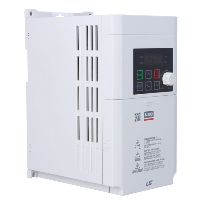 Inverter M100 erő1x230VAC, Kijárat 3x230VAC 3x230VAC, 1,5kW, 7,5A -LSLV0015M100-1EOFNA