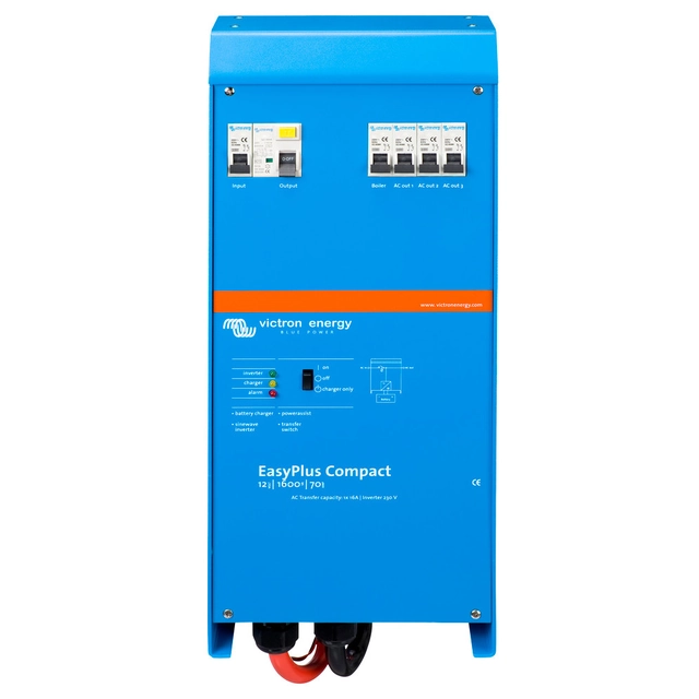 Inverter Victron Energy EasyPlus Compact 12V 1600VA/1300W con caricabatteria integrato