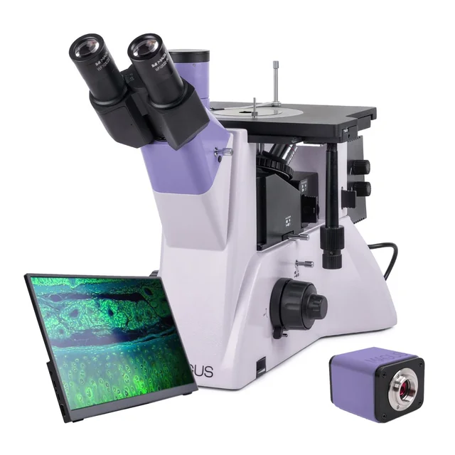 Inverterat digitalt metallurgiskt mikroskop MAGUS Metall VD700 BD LCD