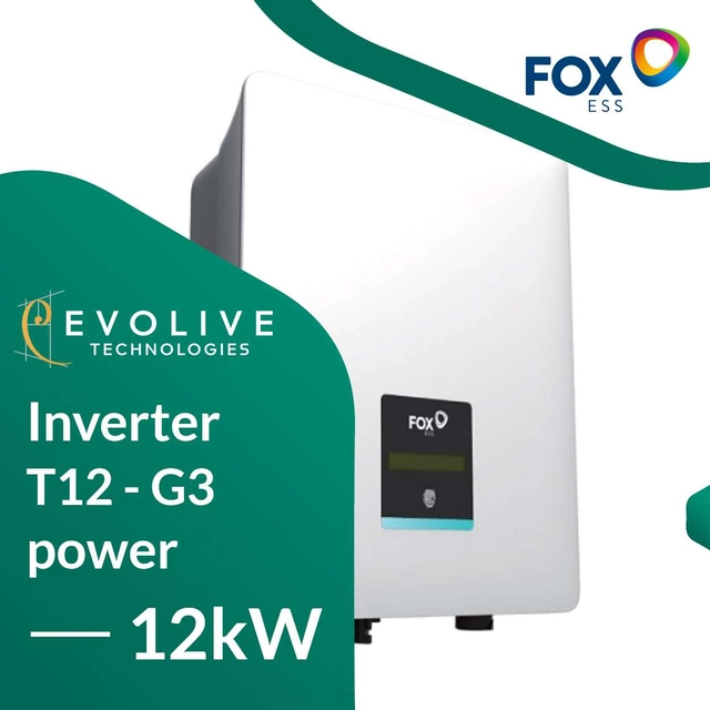 Invertor FoxESS T12 - G3 / 3-fazowy 12kW