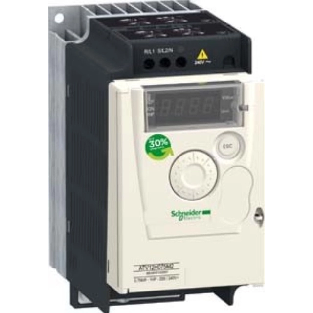 Інвертор Schneider Electric 0,18kW 1x200-240V/1,4A Altivar 12 - ATV12H018M2