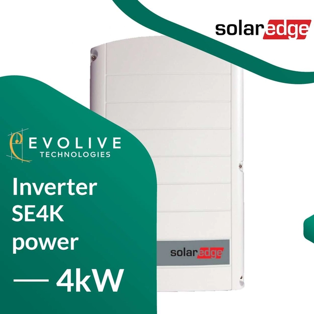 Invertor SOLAREDGE SE4K - RW0TEBNN4