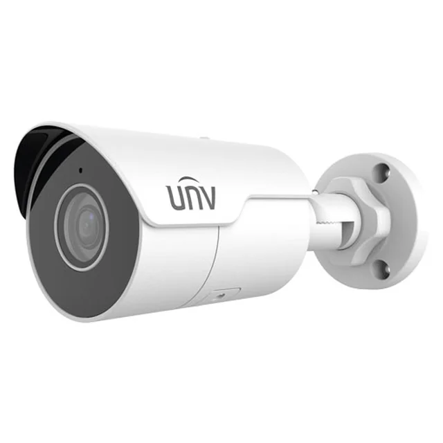 IP-camera 4K, lens 2.8 mm, IR 50m, Audio, PoE - UNV IPC2128LE-ADF28KM-G