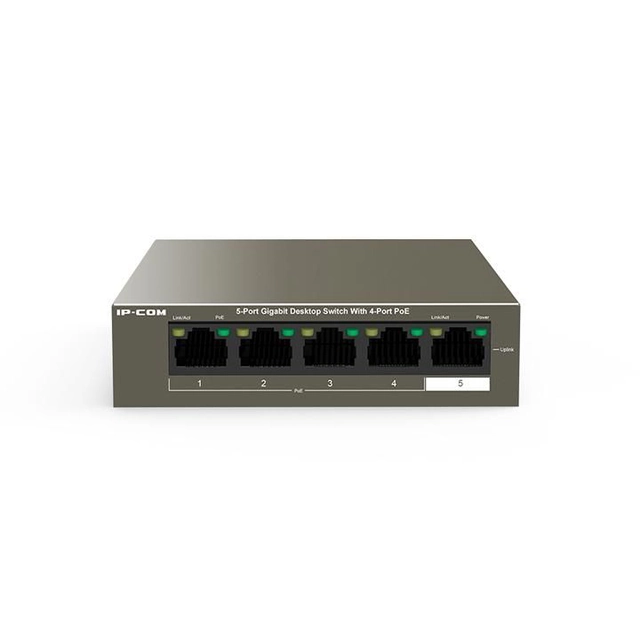 IP-COM váltása G1105P-4-63W, 5 Port, 10/100/1000 Mbps