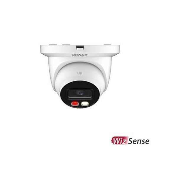 IP-камера спостереження, 4MP, об'єктив 2.8mm, ІЧ 30m, мікрофон, PoE, IP67, Dome, WizSense - Dahua - IPC-HDW2449TM-S-IL-0280B