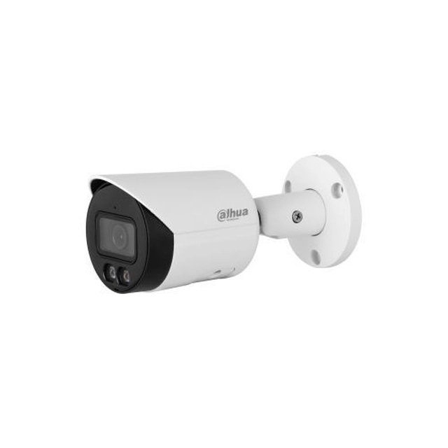 IP камера за наблюдение, пълноцветен, 2MP,lentila 2.8mm, IR 30m, микрофон, PoE, Dahua - IPC-HFW2249S-S-IL-0280B