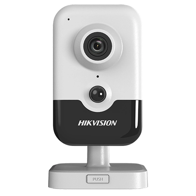 IP stebėjimo kamera 4 megapikselių, objektyvas 2.0mm, IR 10m, AUDIO, PIR, PoE – HIKVISION DS-2CD2443G2-I-2.0mm