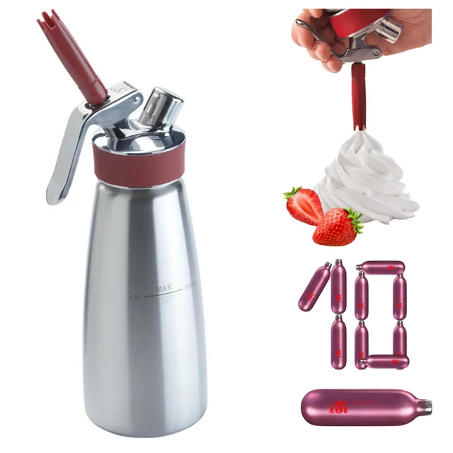 iSi Gourmet Whip Cream Сифон 0.5l + 10 Картриджи N2o Stalgast 500205