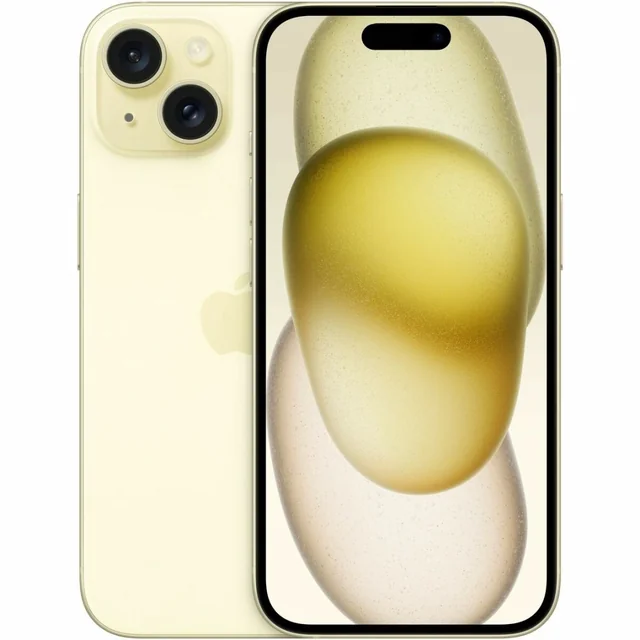 Išmanieji telefonai Apple iPhone 15 6,1&quot; 256 GB Geltona