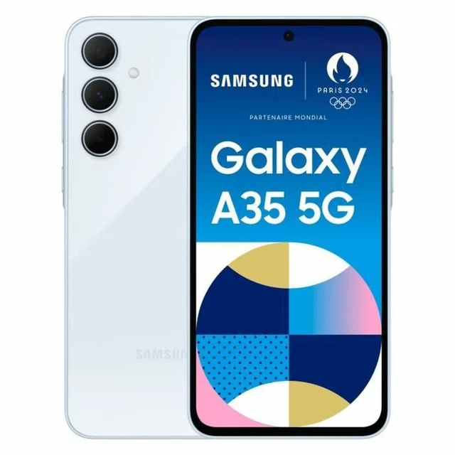 Išmanieji telefonai Samsung Galaxy A35 6 GB RAM 128 GB Mėlyna juoda