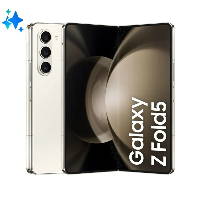 Išmanieji telefonai Samsung Galaxy Z Fold5 SM-F946B 6,2&quot; 7,6&quot; Qualcomm Snapdragon 8 Gen 2 12 GB RAM 1 TB kremas
