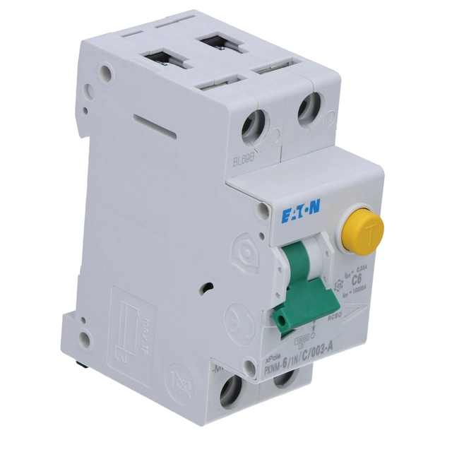 Istič s diferenciálnym modulom 1+N-biegunów PKNM-6/1N/C/003-A-MW