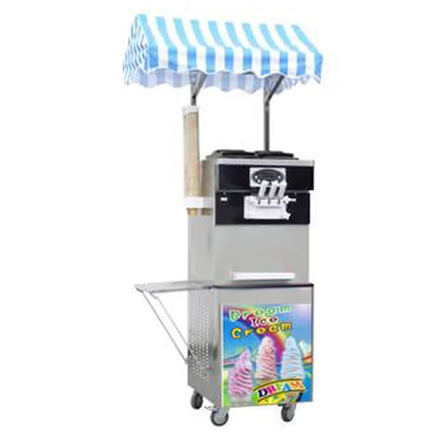 Italiaanse ijsmachine RQMG33B | 2 smaken +mix | ijsmachine | beluchtingspomp | 2x13 l