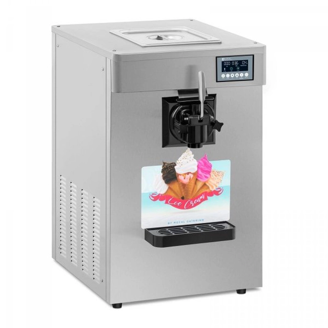 Italian ice cream machine - 18 l / h - 1 flavor ROYAL CATERING 10011362 RCSI-20-1