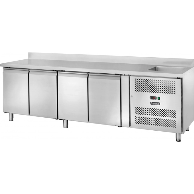 Italian Pizza Cooling Table 4-Drzwiowy Amitek Ak4202tnl