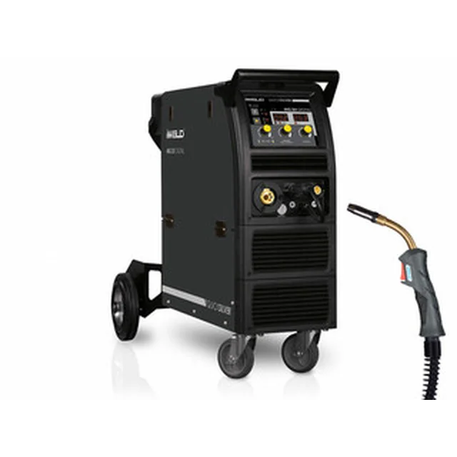 Iweld MIG 251 DIGITALE verbruiksartikelenelektrode lasapparaat met beschermgasinverter 50 - 250 A | 230 V