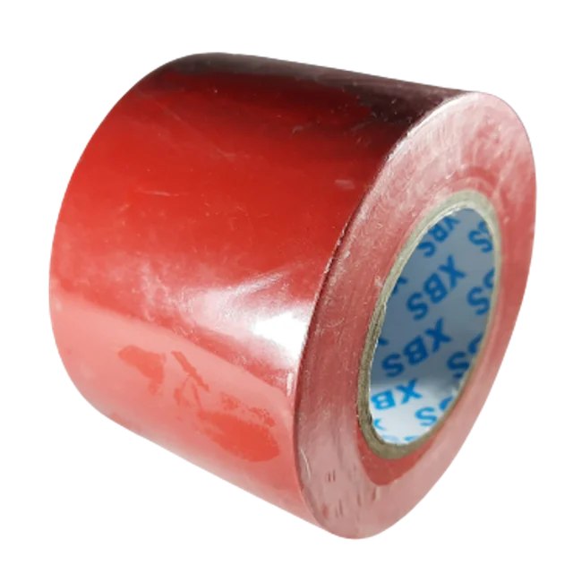 Изолационна лента 20m x 50mm широка червена
