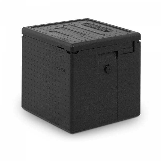 Izolēts picas konteiners - 8 kastēm - melna CAMBRO sloksne 10330003