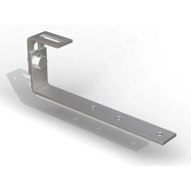 J-type roof bracket, adjustable - stainless steel (L:225)