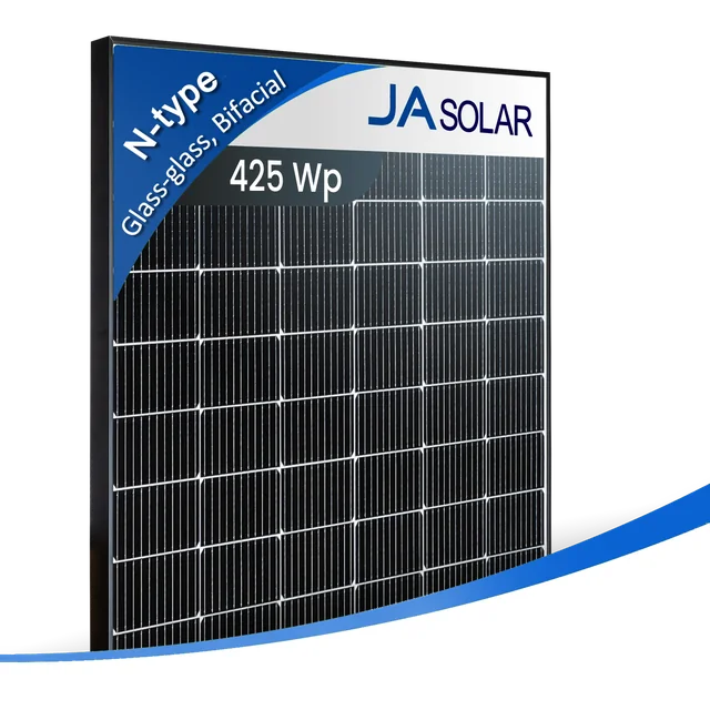 JA päikeseenergia 425W bifacial N-tüüpi [JAM54D40-425/MB]