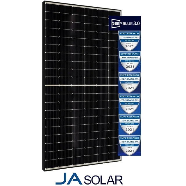 JA Solar 500W Černý rám