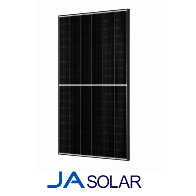 JA SOLAR JAM54D40 420/MB BIFACIAL 420 W Juodas rėmas MC4 (N tipo)