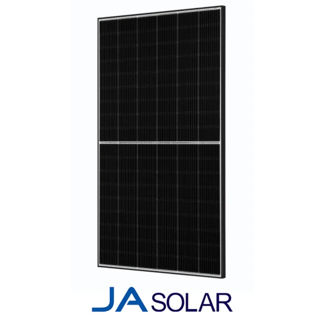 JA SOLAR JAM54D40 BIFACIAL 420W MB melns rāmis MC4 (N-Type)