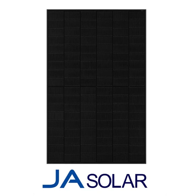 JA Solar JAM54D41 435W Bifacial Double Glass Full Black N-Type Solar Panel