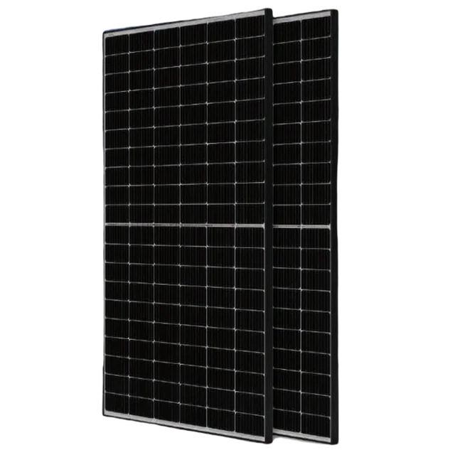 Ja Solar JAM60S20 385Wp Mono PERC halbgeschnitten – schwarzer Rahmen 30 mm