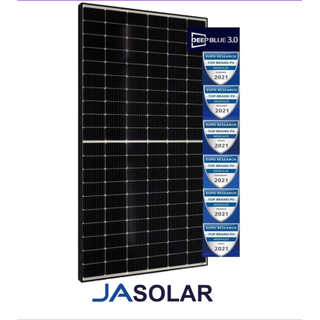 JA SOLAR JAM66S30-HC MONO 500W MR Černý rám MC4