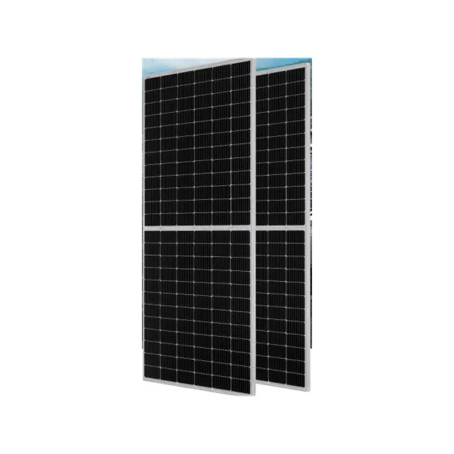 JA Solar JAM72D20-460/MR mono PERC Halbschnitt-Bifacial-Silberrahmen