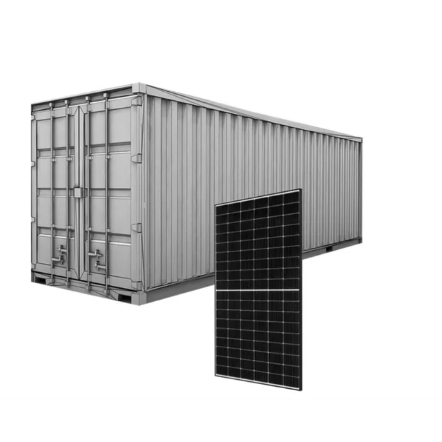 JA SOLAR JAM72D30-565/LB Ημικύτταρο Διπρόσωπο Διπλό Γυαλί - CONTAINER