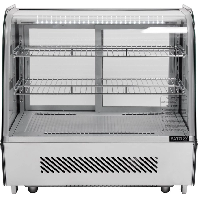 Jäähdytysnäyttö 120l 68x56x66 Silver Yato Yg-05025