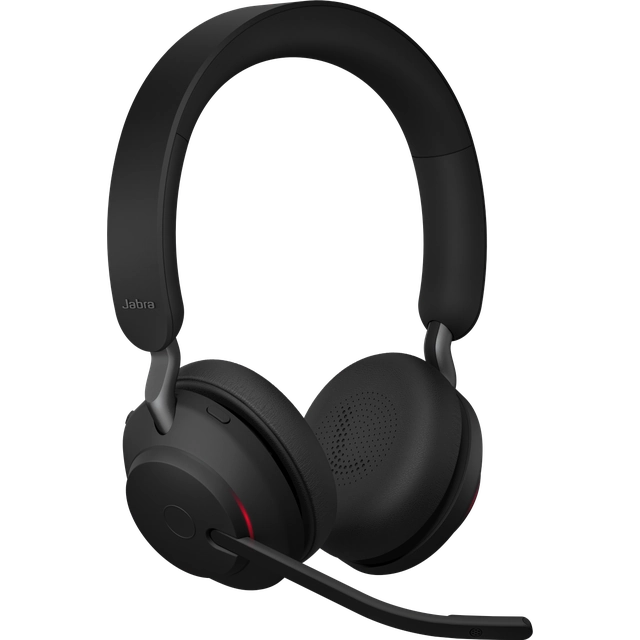 Jabra Evolve2 65 headset, Link 380c MS, stereo, black