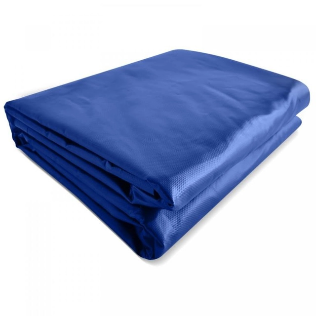 JAGO zeildoek 650 g/m², aluminium gaas, blauw, 4 x 3 m