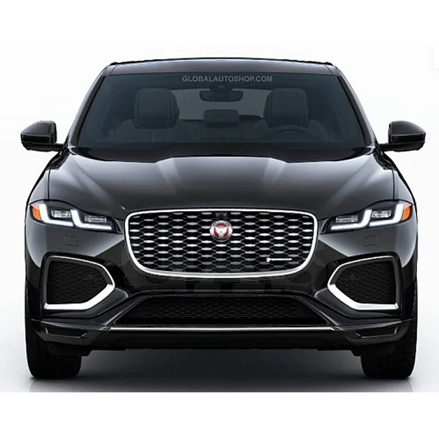 Jaguar F Pace – Chrome Strips Grill Chrome Dummy Bumper Tuning