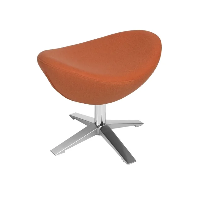 Jajo Soft footstool wool orange JA-2717