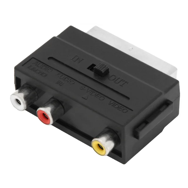 Jakaja PLUG SCART-3 SOCKET