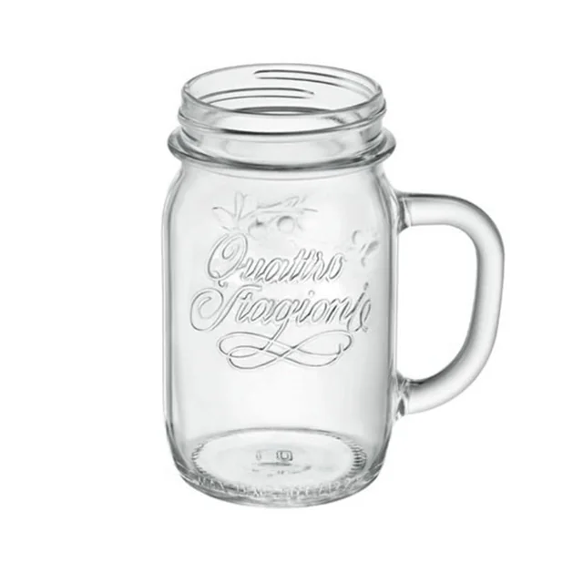 Jar with handle Quattro Stagioni, Bormioli Rocco, 415 ml