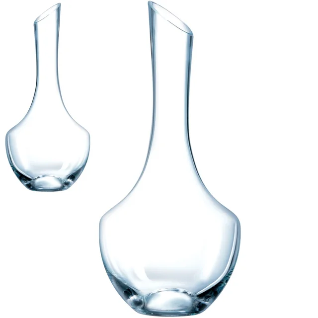Jarra de vidrio jarra decantadora para vino agua bebidas OPEN UP 1.4 l - Hendi D6653