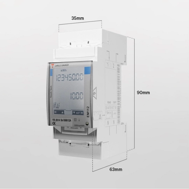 Jaudas reduktors Power Boost Wallbox pastiprinātājam 65A/EM340