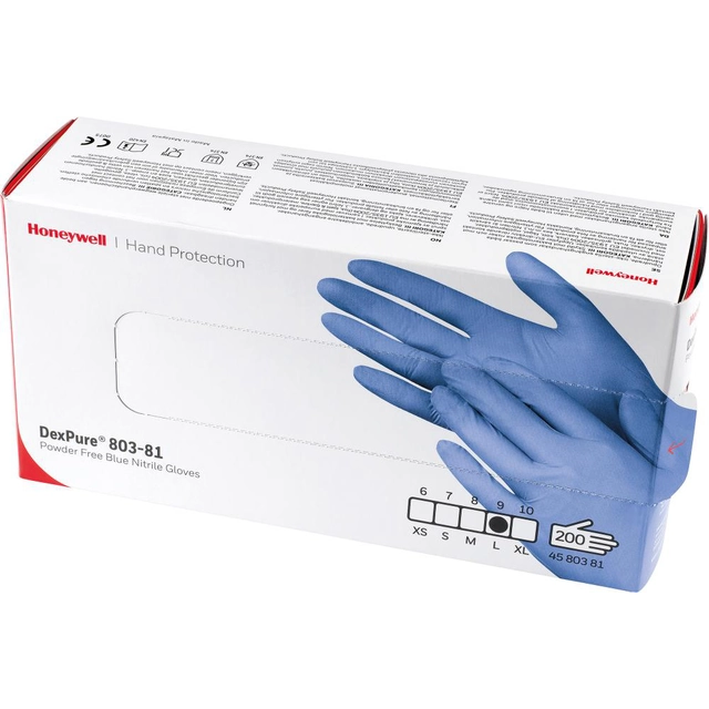 Jednorázové rukavice Dexpure 803-81, velikost L