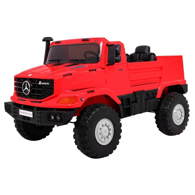 Jeep Akkukäyttöinen Mercedes-Benz Zetros Red 2-osobowy Trunk Pilot