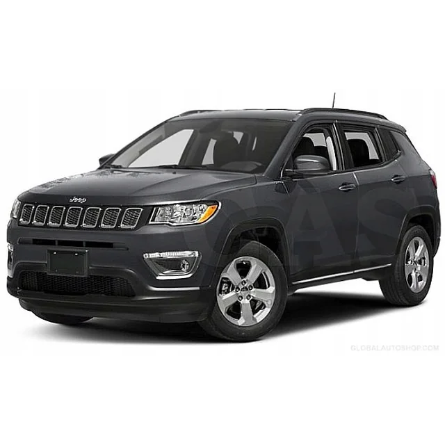 JEEP COMPASS - CHROME strips on decorative chrome side doors