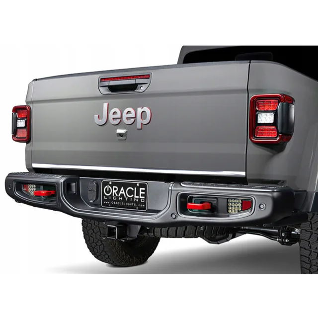 Jeep GLADIATOR - CHROME STRIP op het kofferdeksel